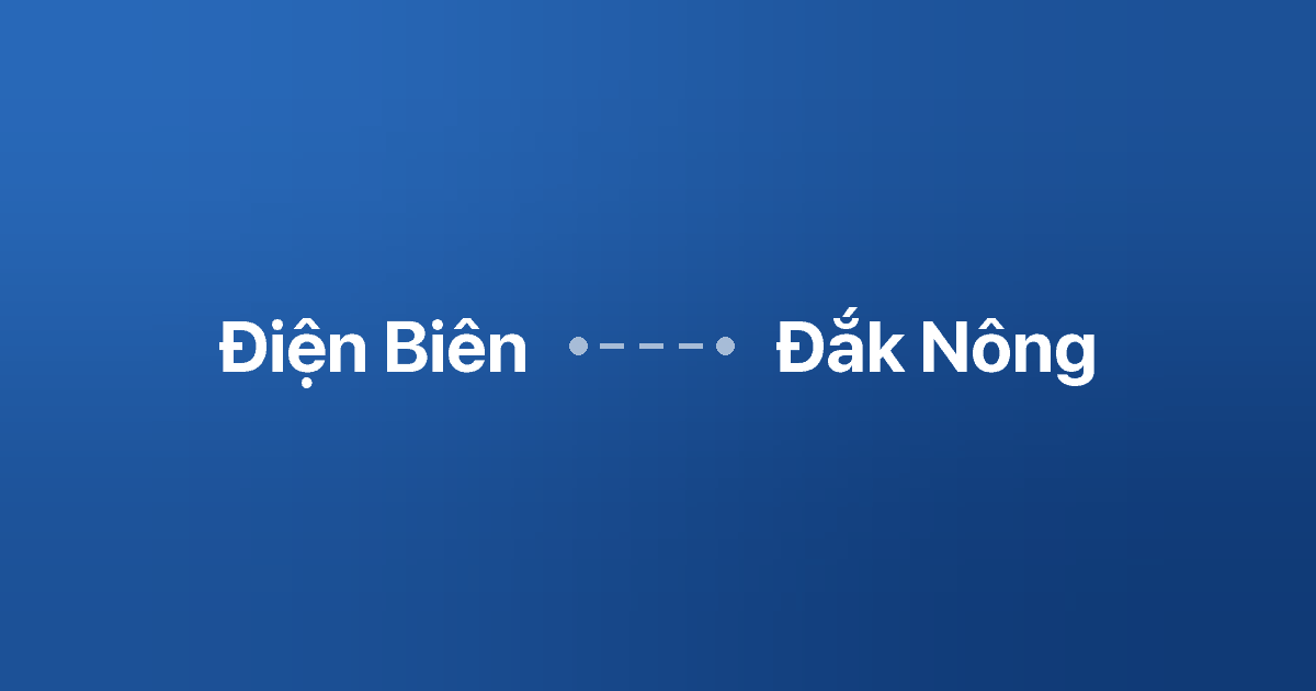 Xe ghép Điện Biên Đắk Nông 4 Xe ghép Điện Biên Đắk Nông