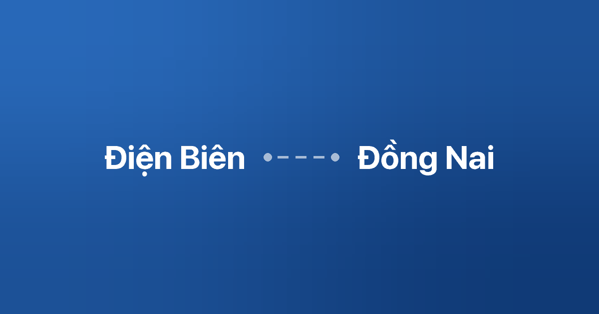 Xe ghép Điện Biên Đồng Nai 3 Xe ghép Điện Biên Đồng Nai