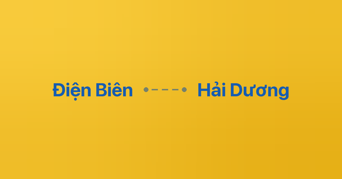 Xe ghép Điện Biên Hải Dương 4 Xe ghép Điện Biên Hải Dương