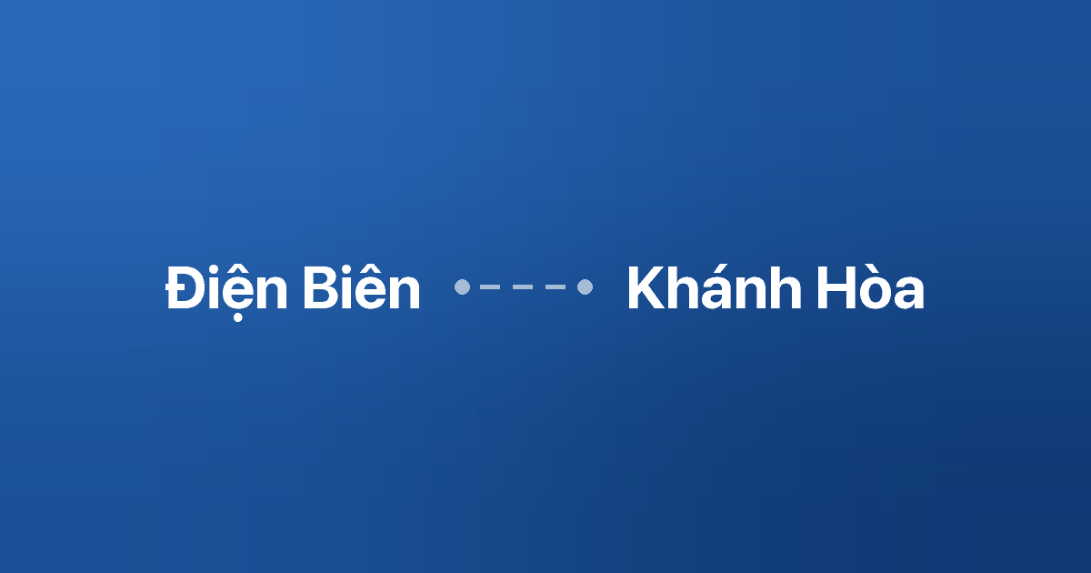 Xe ghép Điện Biên Khánh Hòa