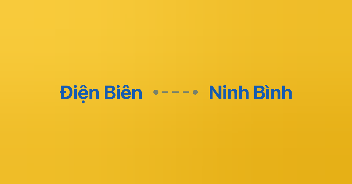 Xe ghép Điện Biên Ninh Bình