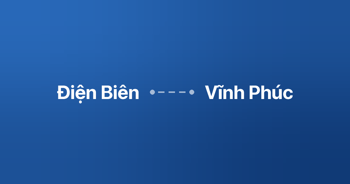Xe ghép Điện Biên Vĩnh Phúc
