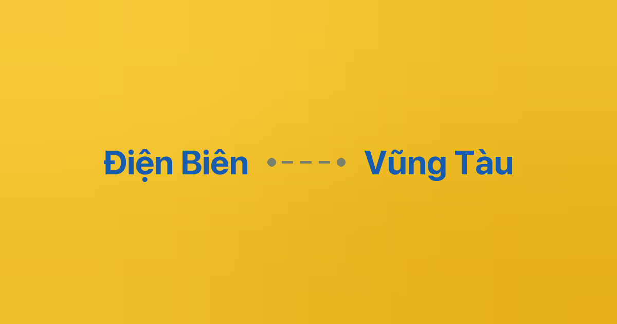Xe ghép Điện Biên Vũng Tàu 2 Xe ghép Điện Biên Vũng Tàu