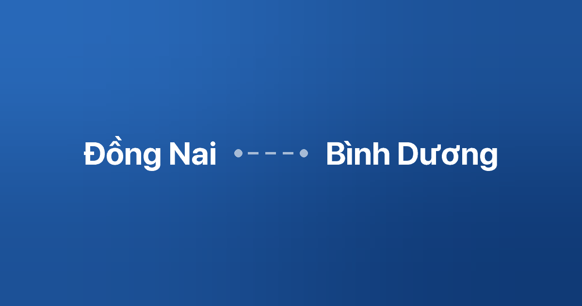 Xe ghép Đồng Nai Bình Dương