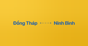 Xe ghép Đồng Tháp Ninh Bình
