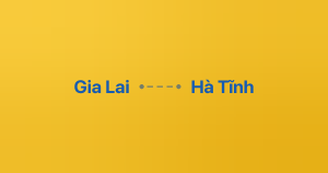 Xe ghép Gia Lai Hà Tĩnh