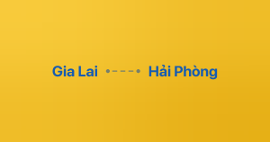 Xe ghép Gia Lai Hải Phòng