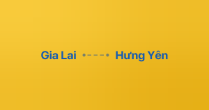 Xe ghép Gia Lai Hưng Yên