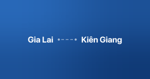 Xe ghép Gia Lai Kiên Giang