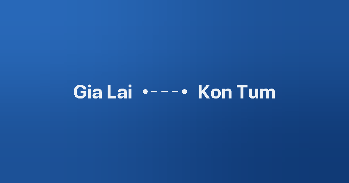 Xe ghép Gia Lai Kon Tum