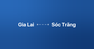 Xe ghép Gia Lai Sóc Trăng