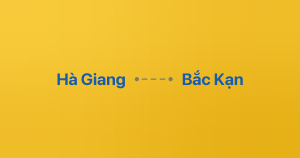 Xe ghép Hà Giang Bắc Kạn