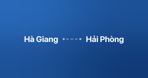 Xe ghép Hà Giang Hải Phòng