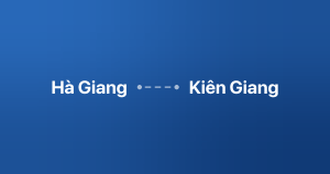 Xe ghép Hà Giang Kiên Giang