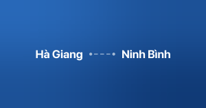 Xe ghép Hà Giang Ninh Bình