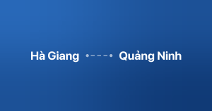 Xe ghép Hà Giang Quảng Ninh