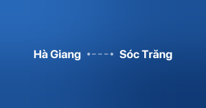 Xe ghép Hà Giang Sóc Trăng