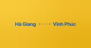 Xe ghép Hà Giang Vĩnh Phúc