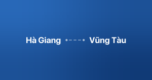 Xe ghép Hà Giang Vũng Tàu