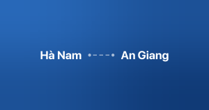 Xe ghép Hà Nam An Giang