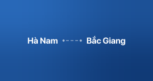 Xe ghép Hà Nam Bắc Giang