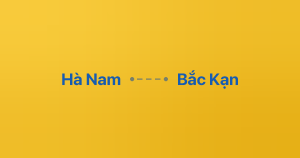 Xe ghép Hà Nam Bắc Kạn