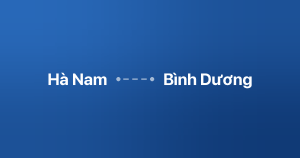 Xe ghép Hà Nam Bình Dương