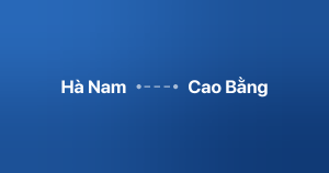 Xe ghép Hà Nam Cao Bằng