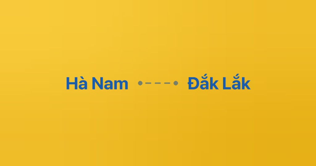 Xe Ghép Hà Nam Đắk Lắk 5 Xe ghép Hà Nam Đắk Lắk