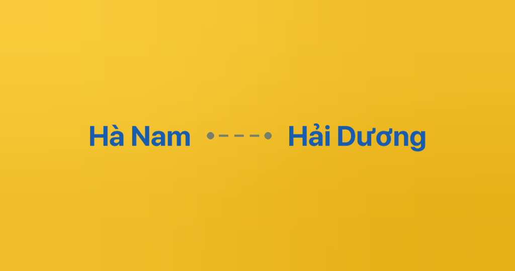 Xe ghép Hà Nam Hải Dương