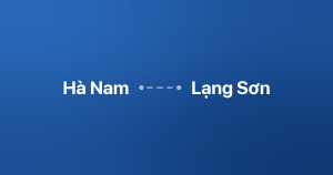 Xe ghép Hà Nam Lạng Sơn