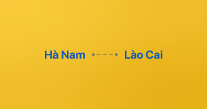 Xe ghép Hà Nam Lào Cai