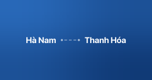 Xe ghép Hà Nam Thanh Hóa