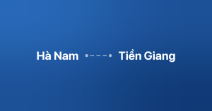 Xe ghép Hà Nam Tiền Giang