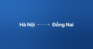 Xe ghép Hà Nội Đồng Nai
