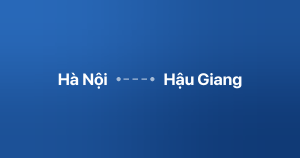 Xe ghép Hà Nội Hậu Giang