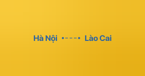 Xe ghép Hà Nội Lào Cai