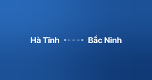 Xe ghép Hà Tĩnh Bắc Ninh