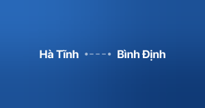 Xe ghép Hà Tĩnh Bình Định