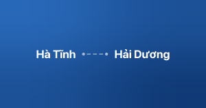 Xe ghép Hà Tĩnh Hải Dương