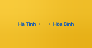 Xe ghép Hà Tĩnh Hòa Bình
