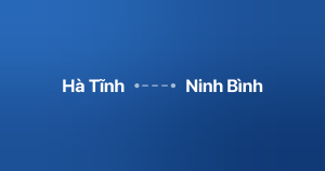 Xe ghép Hà Tĩnh Ninh Bình
