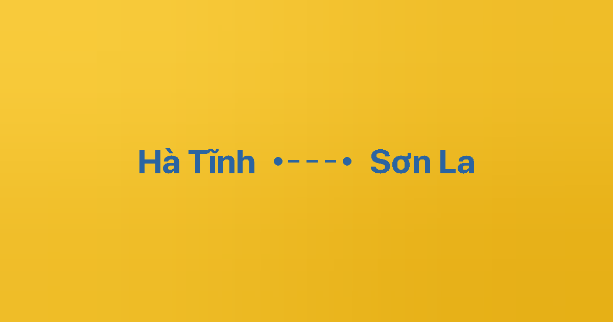 Xe ghép Hà Tĩnh Sơn La