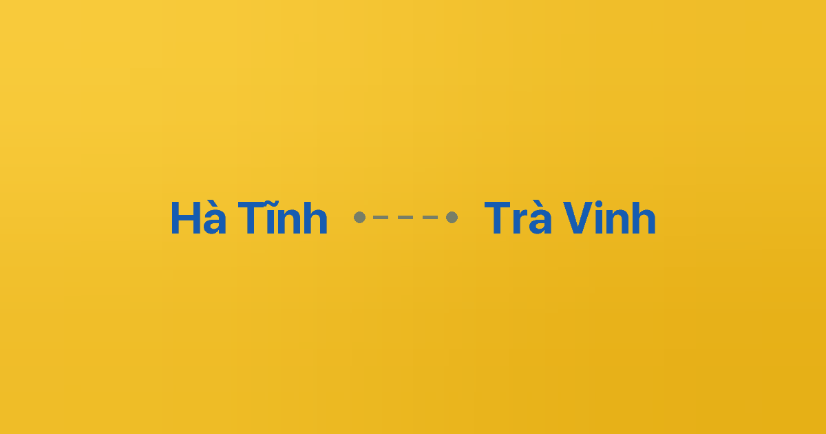 Xe ghép Hà Tĩnh Trà Vinh 1 Xe ghép Hà Tĩnh Trà Vinh