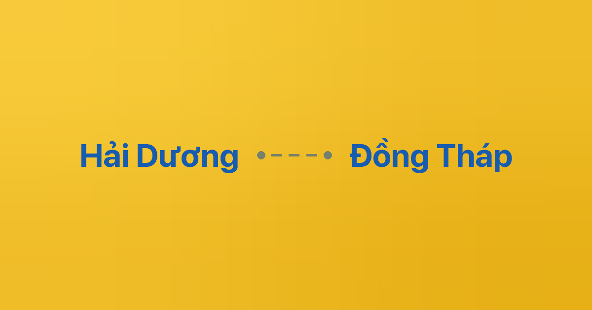 Xe ghép Hải Dương Đồng Tháp 6 Xe ghép Hải Dương Đồng Tháp