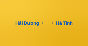Xe ghép Hải Dương Hà Tĩnh