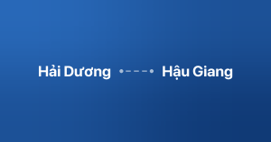 Xe ghép Hải Dương Hậu Giang