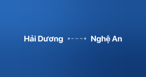 Xe ghép Hải Dương Nghệ An
