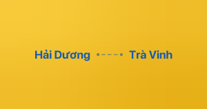 Xe ghép Hải Dương Trà Vinh