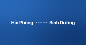 Xe ghép Hải Phòng Bình Dương